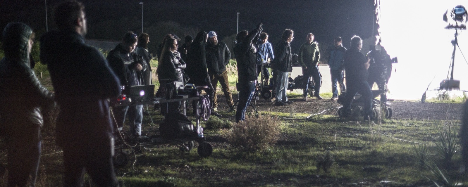 Silver Snow Studios production team coordinating an international shoot in Spain