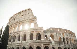 The Colosseum in Rome, Italy – iconic Roman amphitheater with historic grandeur